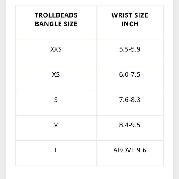 TROLLBEADS Set of Unique Rare Jumbo & Silver Twisted Bangle XXS LAA 925S NEW! - Picture 14 of 14